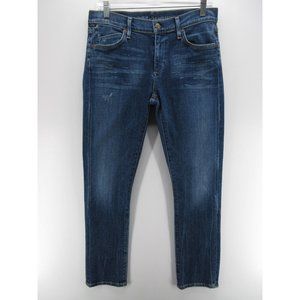 Citizens Of Humanity Jeans 29 Straight Slim Pants Stretch Logo Preppy